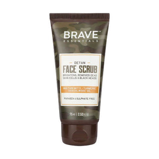 Brave Essentials De-Tan Face Scrub - Distacart