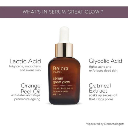 Belora Paris Great Glow - Lactic Acid Serum - Distacart