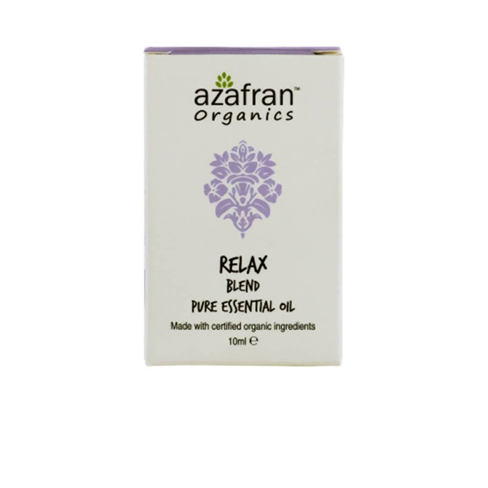 Azafran Organics Relax Blend Pure Essential Oil - Distacart