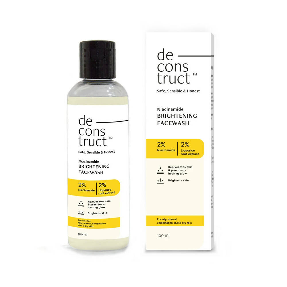 Deconstruct Niacinamide Brightening Face Wash - Distacart