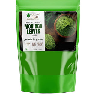Bliss of Earth Certified Organic Moringa Leaves Powder - Distacart