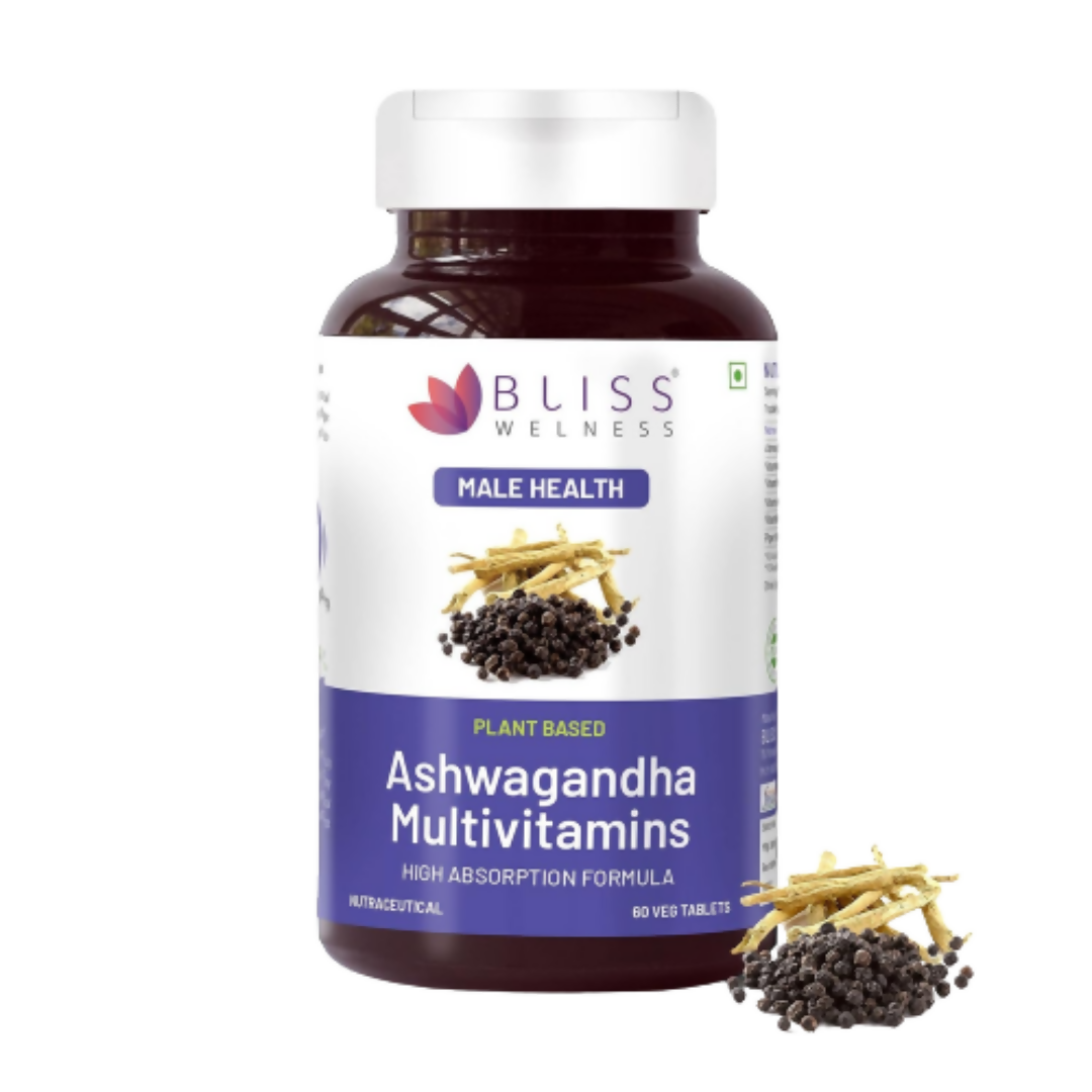 Bliss Welness Ashwagandha Multivitamins Tablets - Distacart