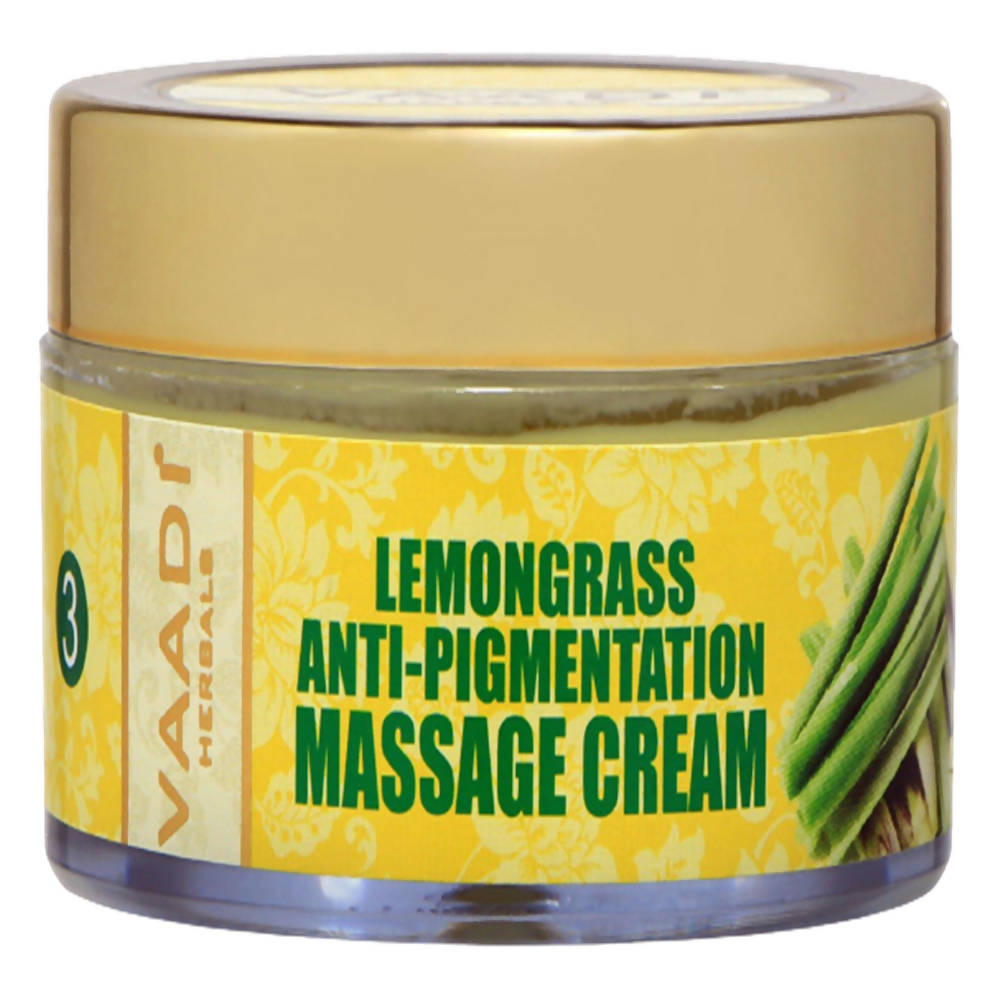 Vaadi Herbals Lemongrass Anti Pigmentation Massage Cream 