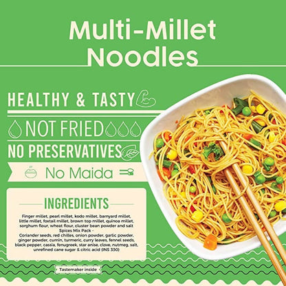 FittR biTes Multi-Millet Noodles - Distacart