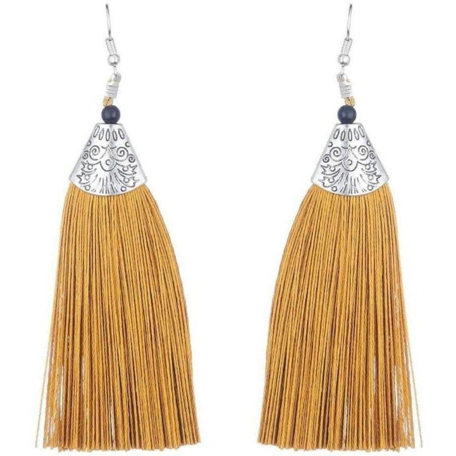 Buy Rich  Famous Gold Plated Pack of 3 Pair Stylish Long Metal Tassel  Earring For Girl And Women Online at Best Prices in India  JioMart
