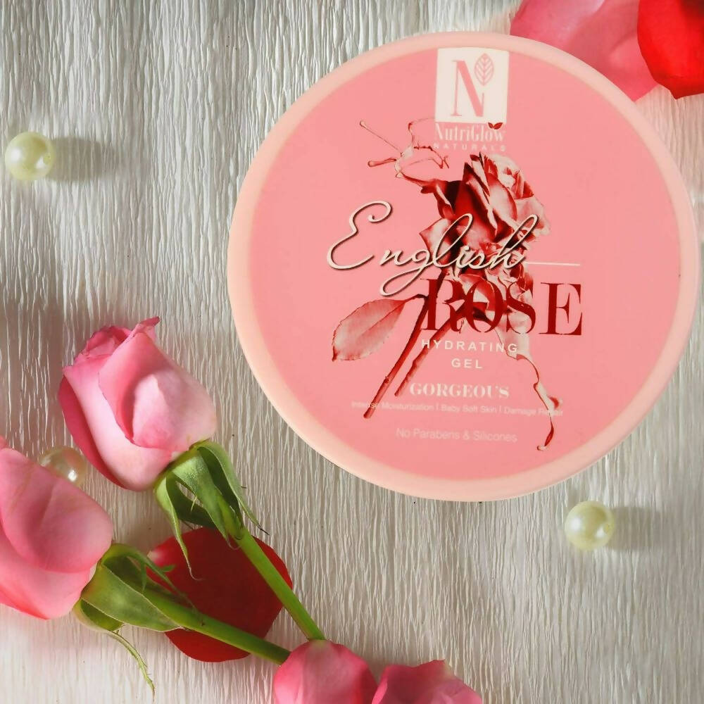 NutriGlow NATURAL'S English Rose Hydrating Gel - Distacart