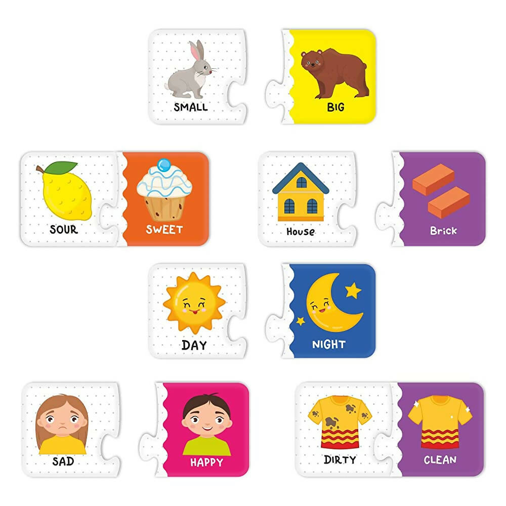 Webby Opposites 2 Pieces Learning Pack Jigsaw Puzzle - Distacart