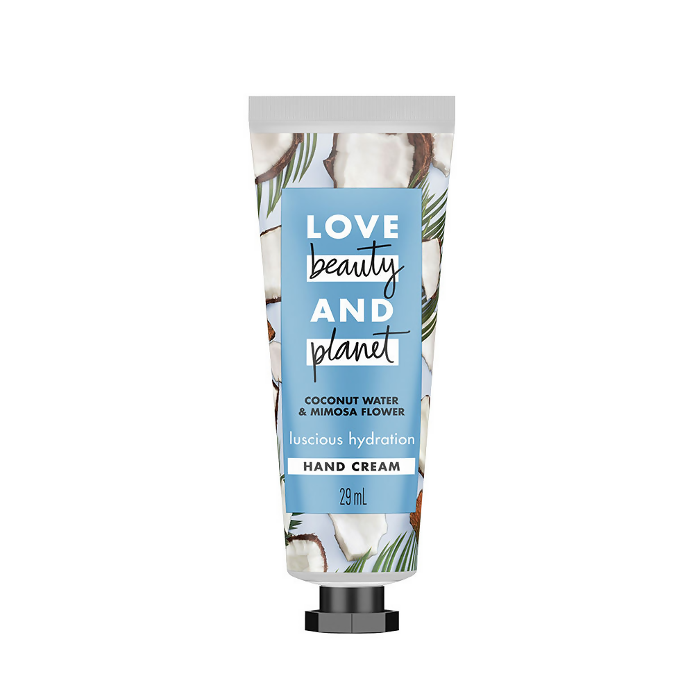 Love Beauty And Planet Coconut Water & Mimosa Flower Hand Cream - Distacart