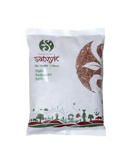 Siddhagiri's Satvyk Organic Regular Red Rice 