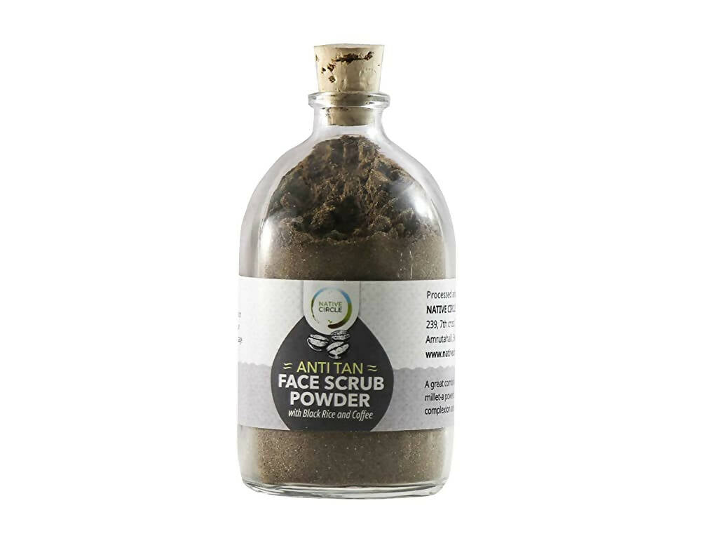 Native Circle Coffee Face Scrub Powder - Distacart
