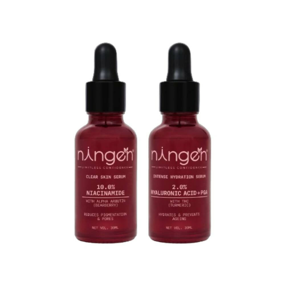 Ningen SmoothSkin Duo (Clear Skin +Intense Hydration Serum) - Distacart