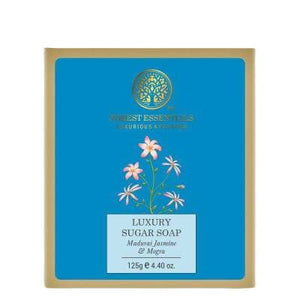 Forest Essentials Luxury Sugar Soap Madurai Jasmine & Mogra - Distacart