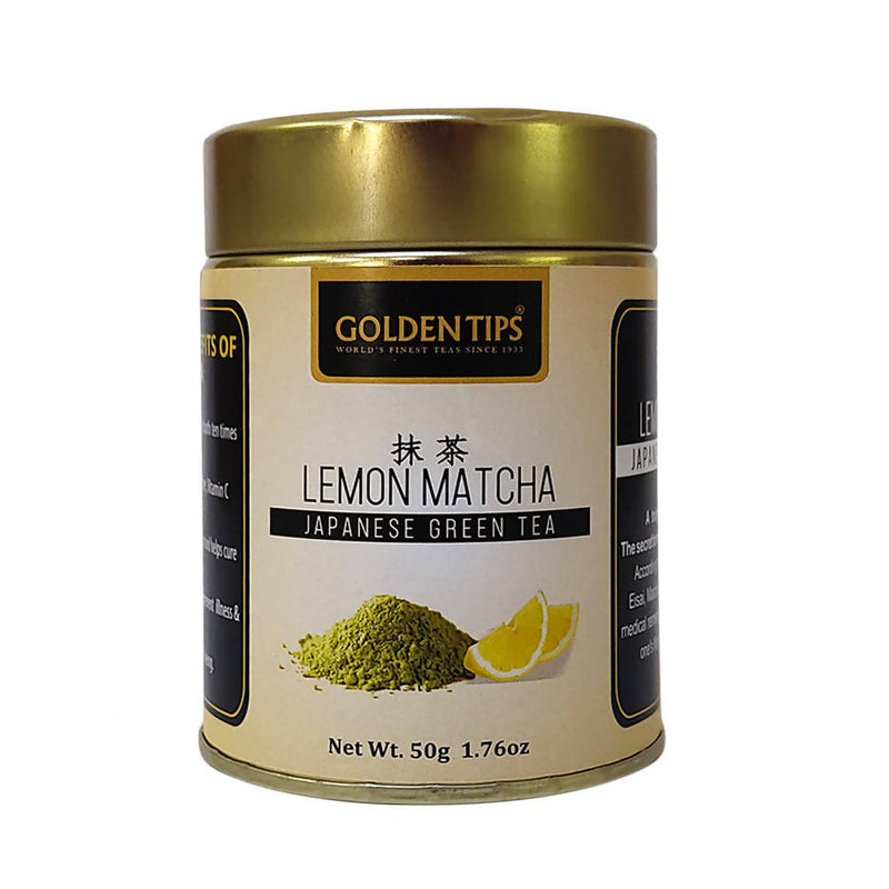 Golden Tips Lemon Matcha Japanese Green Tea - Distacart