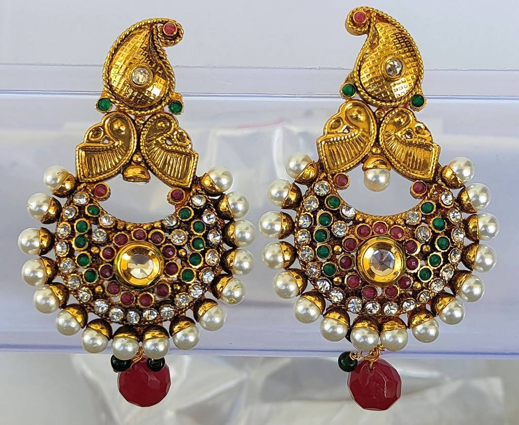 Multicolor Kemp Mango Designer Earrings - Distacart