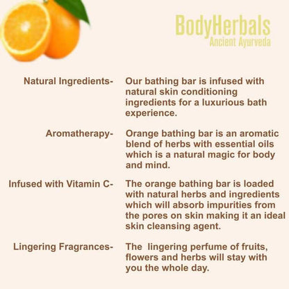 Bodyherbals Orange & Neroli Bathing Bar