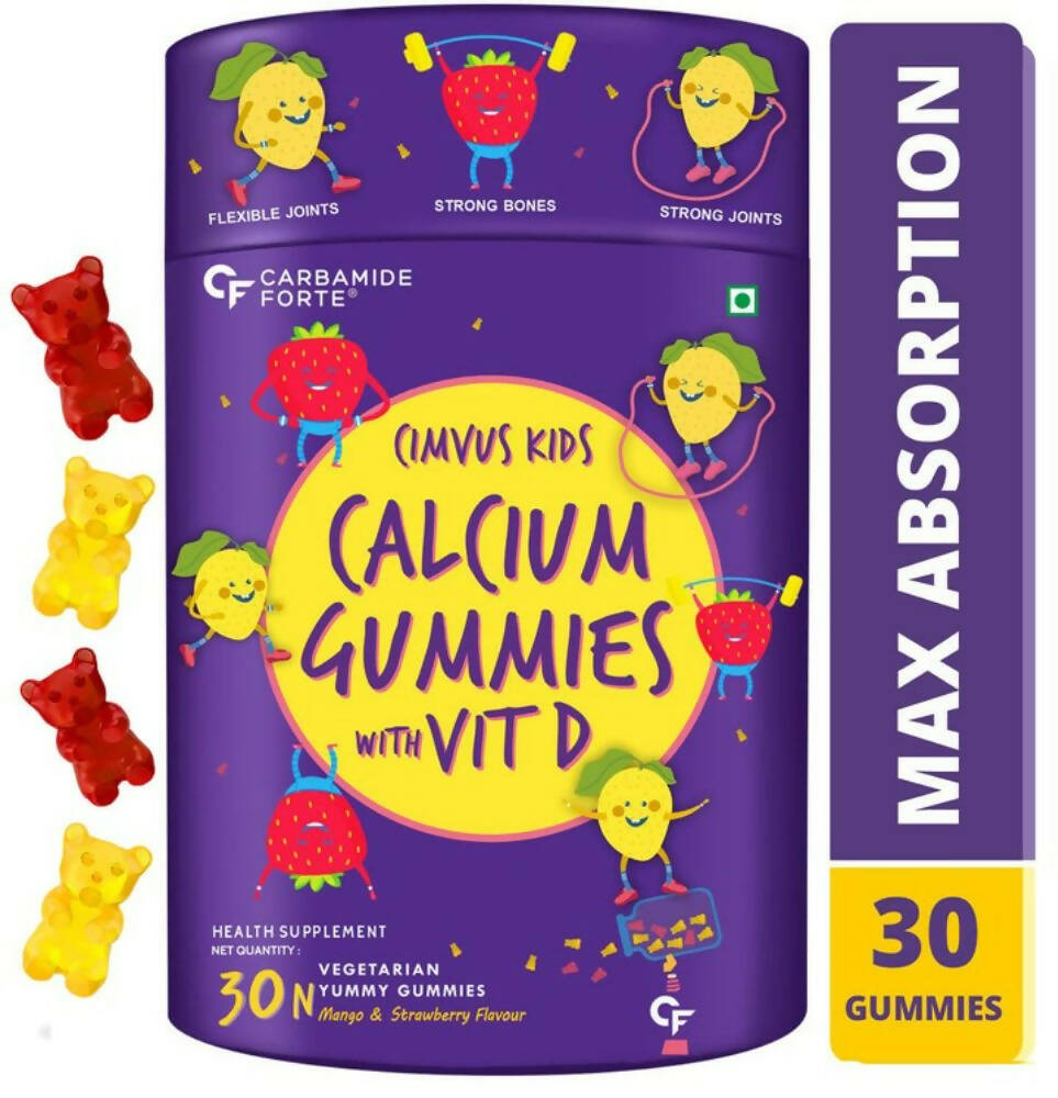 Carbamide Forte Calcium With Vitamin D Gummies - Distacart