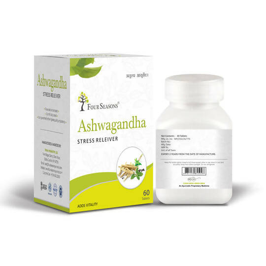 Four Seasons Ashwagandha Stress Releiver Tablet - Distacart