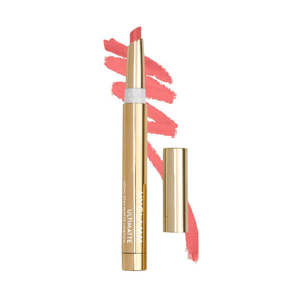 Myglamm Ultimatte Long Stay Matte Lipstick - Showgirl (Pink) - Distacart