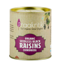 Thumbnail for Praakritik Organic Black Raisins - Distacart