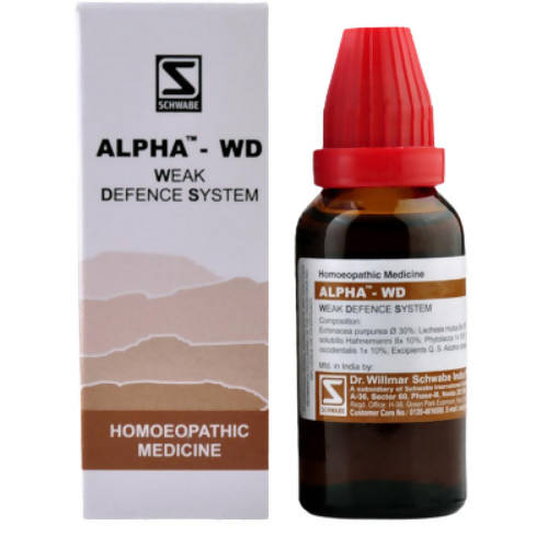 Dr. Willmar Schwabe India Alpha WD Drops - Distacart
