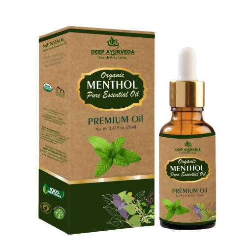 Deep Ayurveda Menthol Pure Essential Oil - Distacart