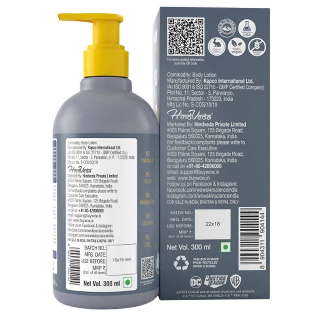 Wow Skin Science Kids Body Lotion - Caped Crusader Batman Edition - Distacart