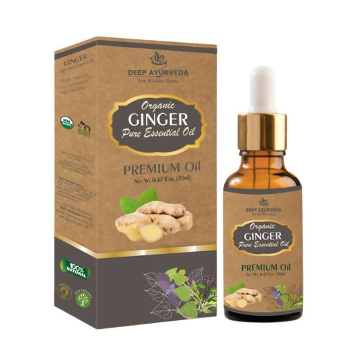Deep Ayurveda Ginger Pure Essential Oil - Distacart