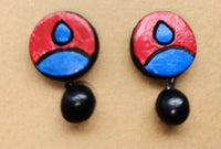 Thumbnail for Terracotta Round Shaped Ear Studs