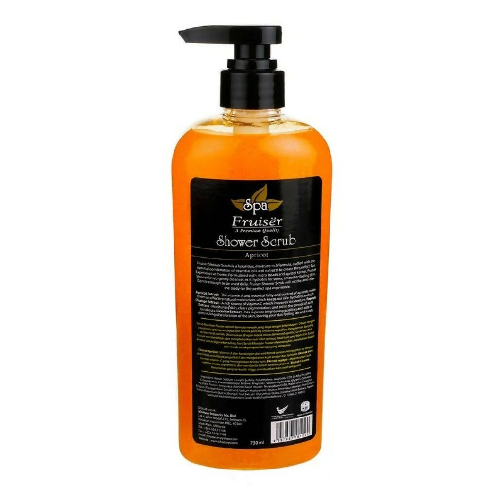 Fruiser Shower Scrub With Apricot - Distacart