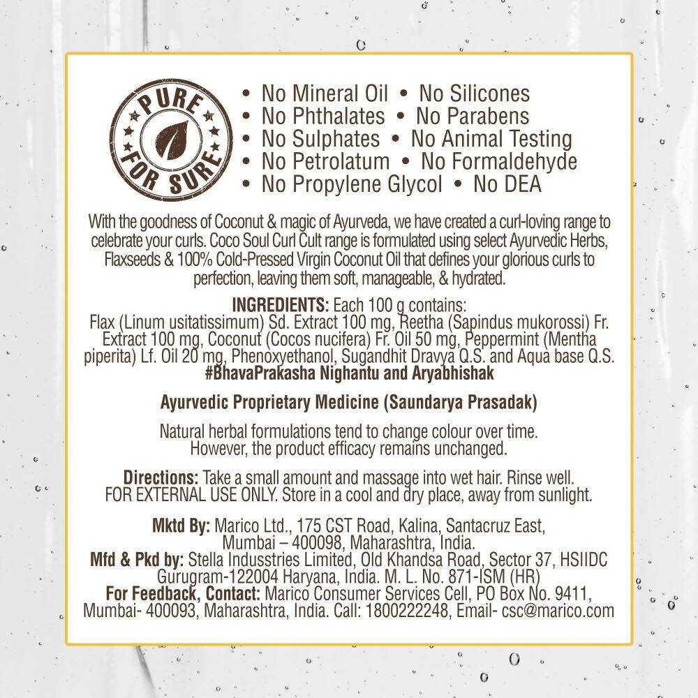 Coco Soul Curl Cult Hydrating Shampoo - Distacart