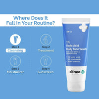 Thumbnail for The Derma Co 1% Kojic Acid Face Wash For Dark Spots & Pigmentation - Distacart