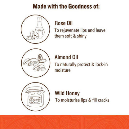 Soultree Ayurvedic Lip Gloss - Rich Earth Ingredients