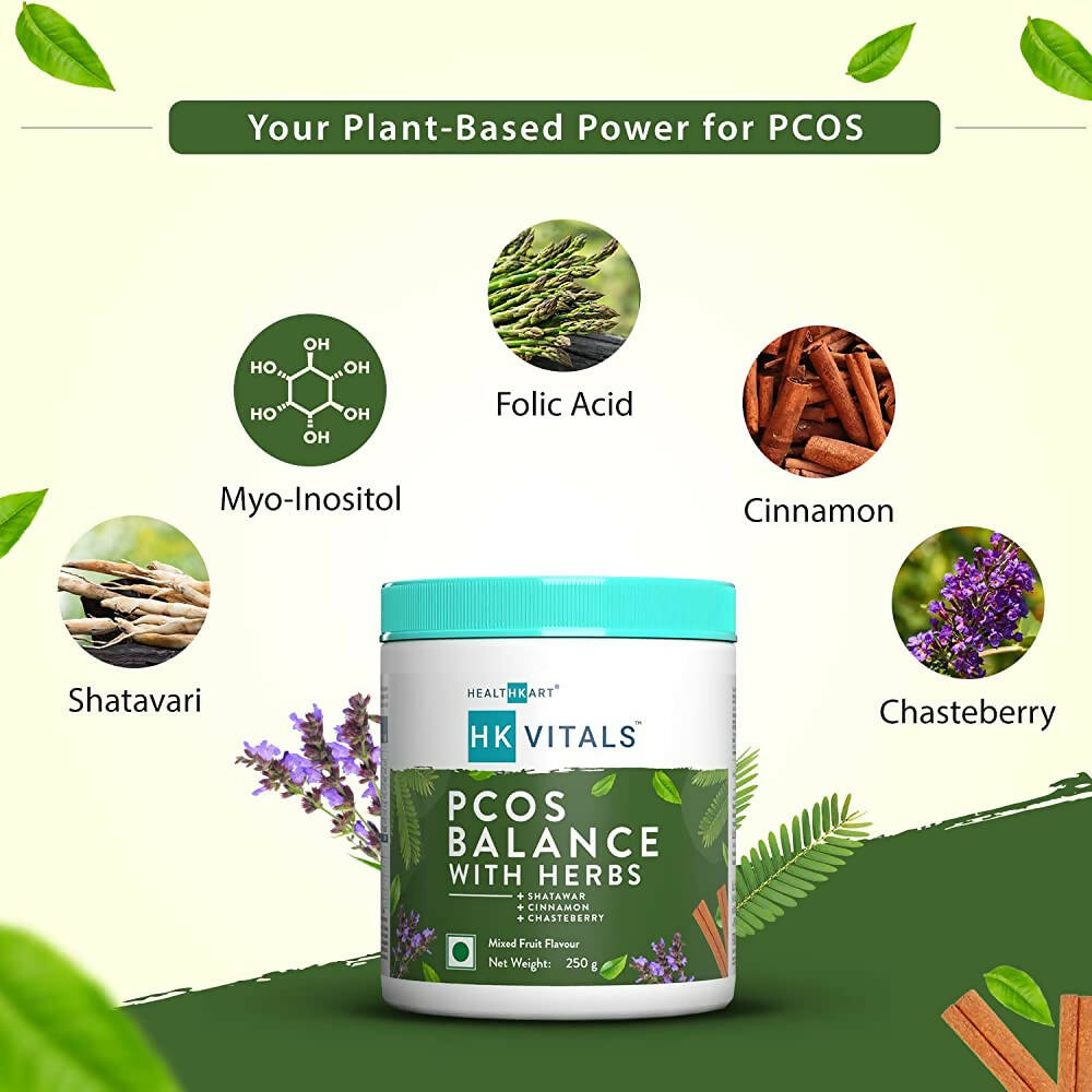 HK Vitals PCOS Balance with Herbs-Mixed Fruit - Distacart