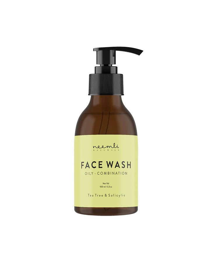 Neemli Naturals Tea Tree & Salicylic Face Wash - Distacart