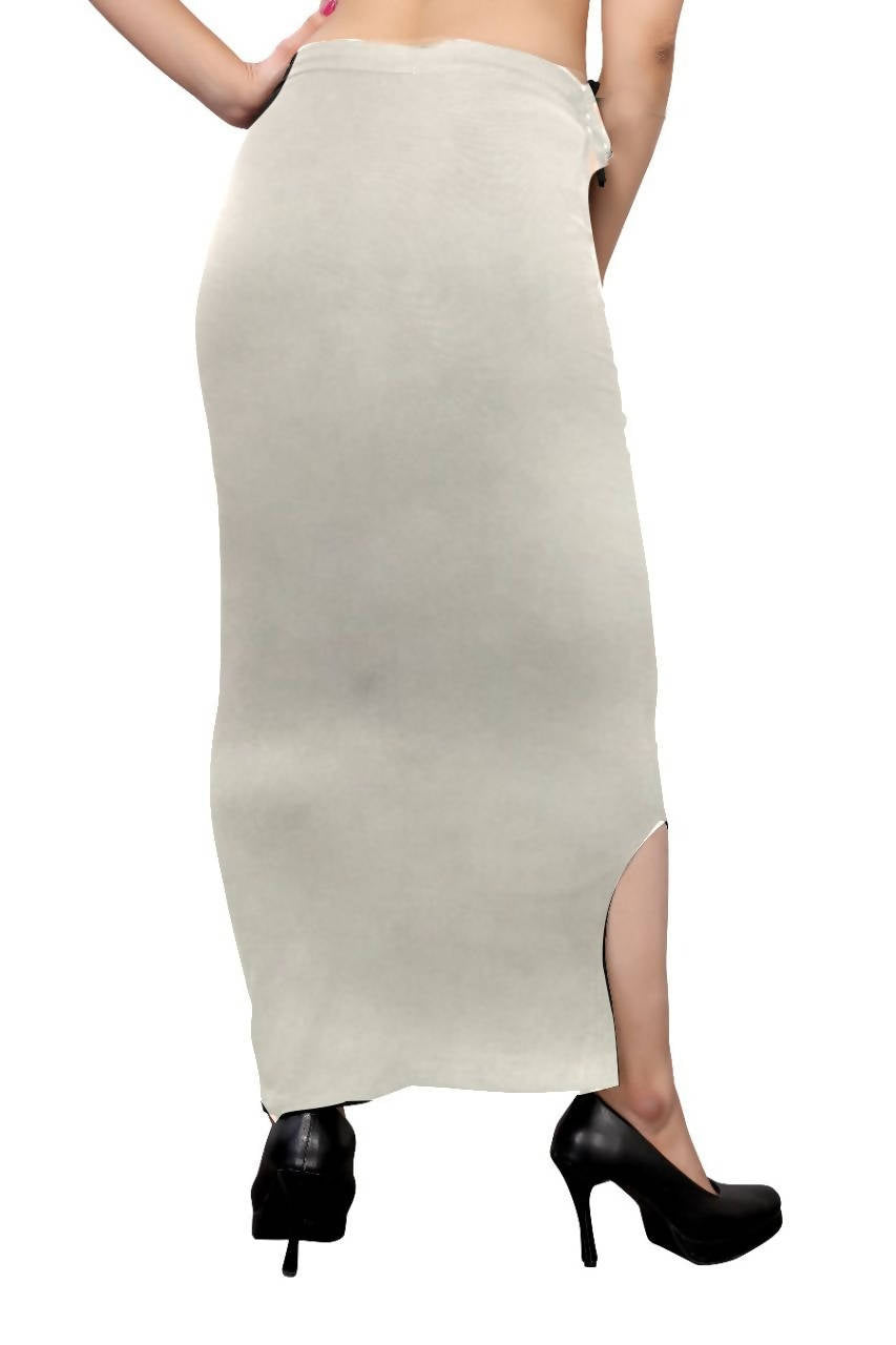 Vamika White Cotton Lycra Petticoat - Distacart