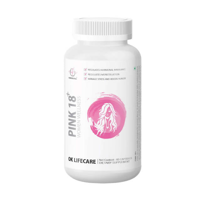 Ok Life Care Pink 18 Plus Capsules