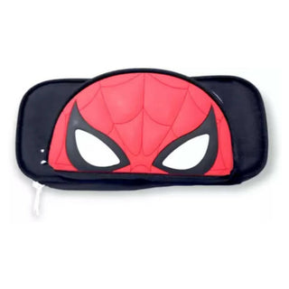 Sardar Ji Ki Dukan Double Zipper Pouch | Multipurpose Pockets | Spiderman In Multiverse ! Art Canvas Pencil Box  (Set Of 1, Multicolor) - Distacart