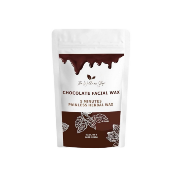 The Wellness Shop Chocolate Facial Wax Powder - Distacart