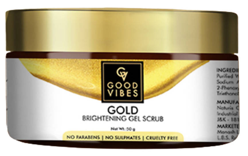 Good Vibes Gold Brightening Gel Scrub