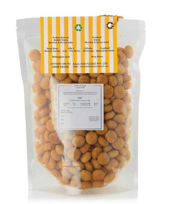 Home D'elite Sweet & Tangy Jowar Puffs - Distacart
