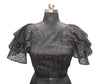 Vamika Black Net Shifly Work Blouse - Distacart