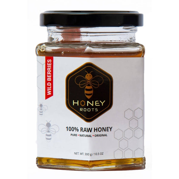 Honey Roots Wild Berries Raw Honey - Distacart
