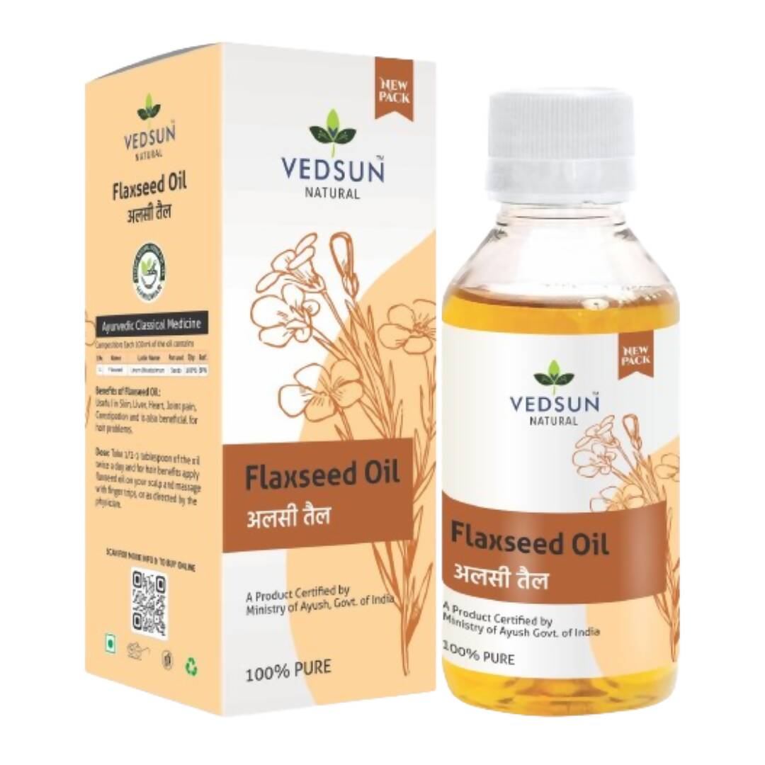Vedsun Naturals Flax Seed Oil - Distacart