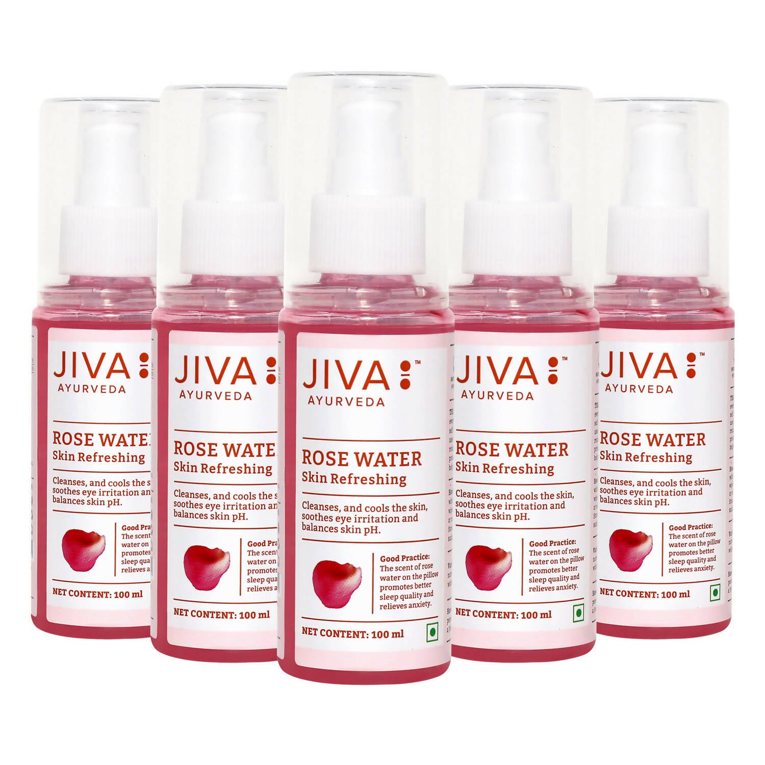 Jiva Ayurveda Rose Water Plain - Distacart