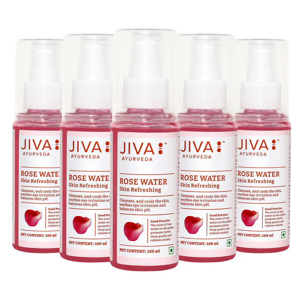 Jiva Ayurveda Rose Water Plain - Distacart
