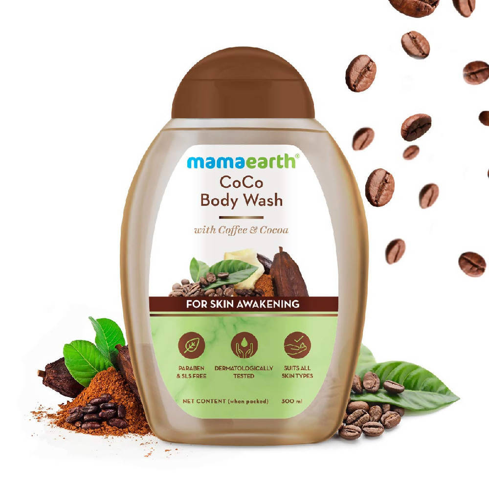 Mamaearth CoCo Body Wash With Coffee & Cocoa For Skin Awakening