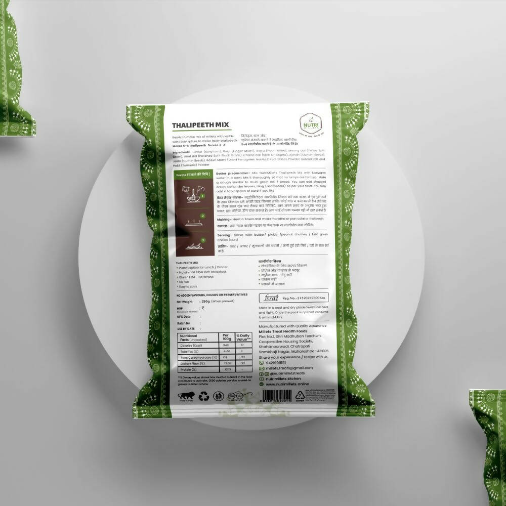 NutriMillets Thalipeeth Mix - Distacart