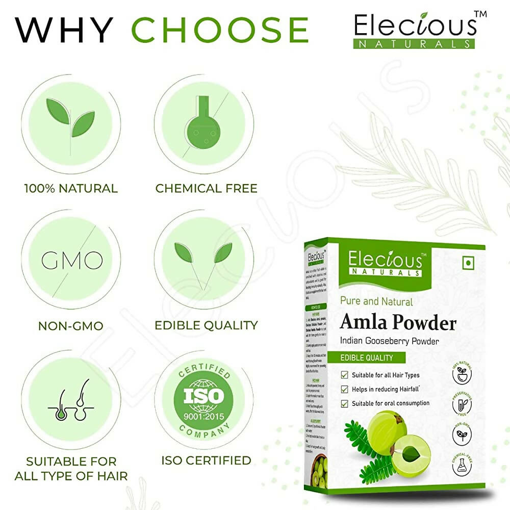 Elecious Naturals Amla Indian Gooseberry Powder - Distacart