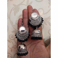Thumbnail for Women artificial jwellery Earring Color-Black