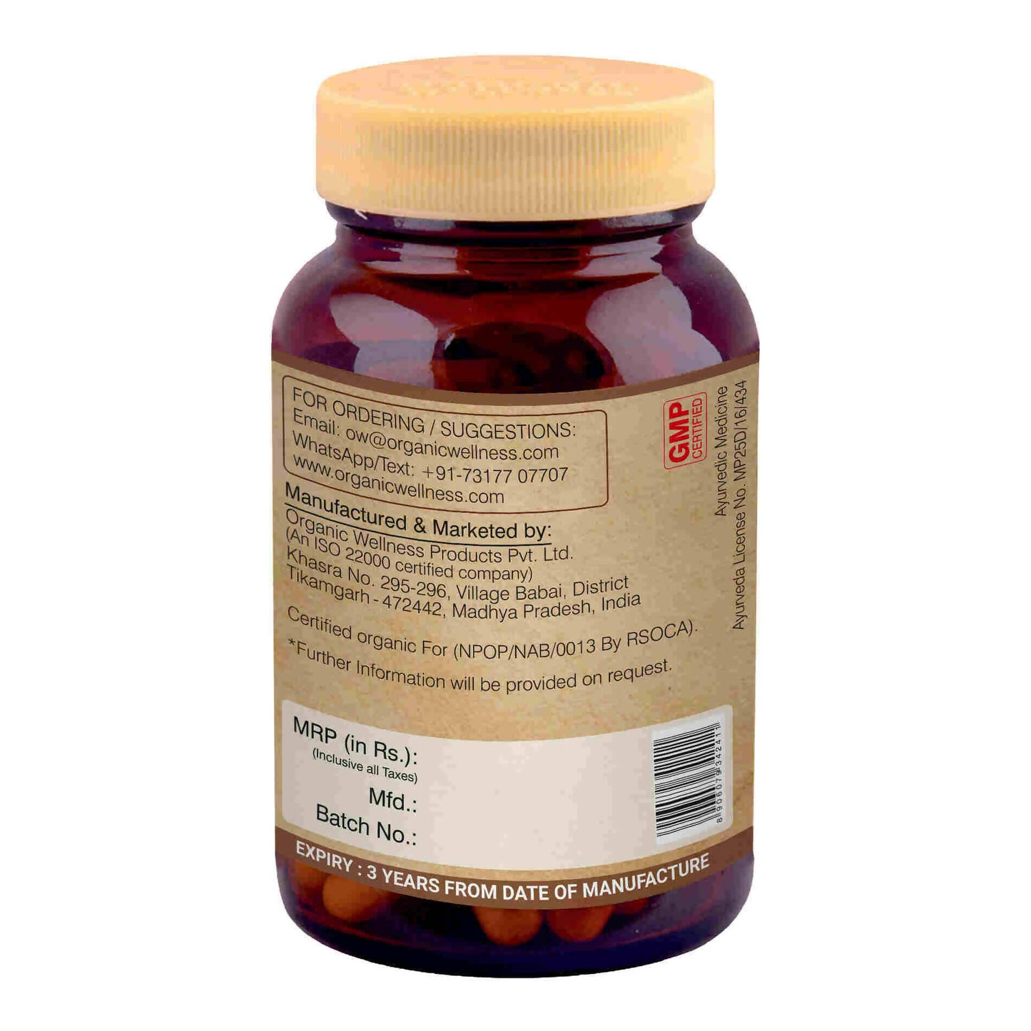 Organic Wellness Licorice Capsules - Distacart